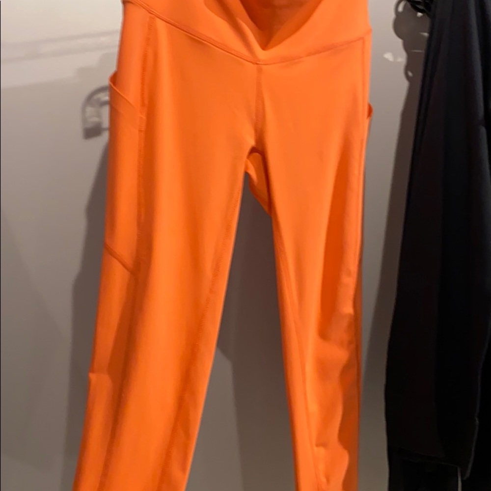 KadyLuxe Sherbet Orange leggings
